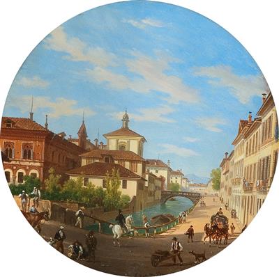 Giovanni Battista Dell'Acqua - 19th Century Paintings