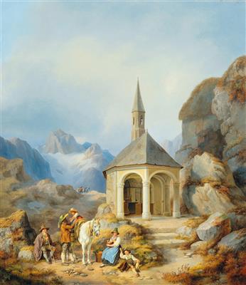 Johann Philipp Heinel - Gemälde des 19. Jahrhunderts