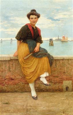 Luigi Pastega - Gemälde des 19. Jahrhunderts