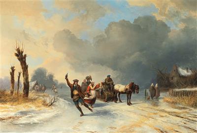Richard August Zimmermann - Gemälde des 19. Jahrhunderts