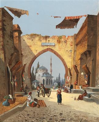 C. von Erlach, around 1900 - 19th Century Paintings and Watercolours
