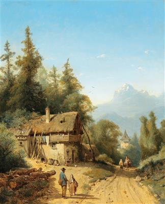 Charles Joseph Kuwasseg - 19th Century Paintings and Watercolours
