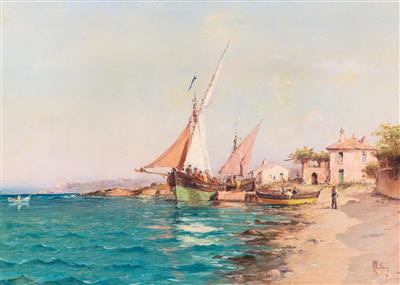 Charles Malfroy * - Dipinti a olio e acquarelli del XIX secolo