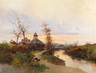Eugene Galien-Laloue - Dipinti a olio e acquarelli del XIX secolo