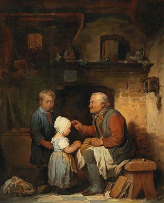 Ferdinand de Braekeleer - Dipinti a olio e acquarelli del XIX secolo