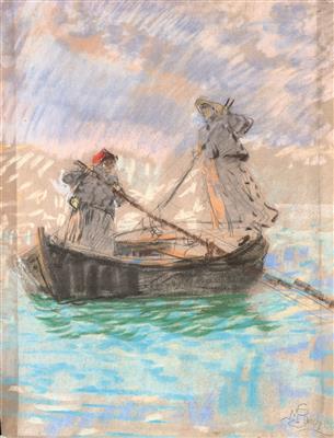 Mose di Giosue Bianchi - Ölgemälde und Aquarelle des 19. Jahrhunderts