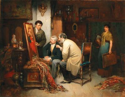 Adolf Lüben - Gemälde des 19. Jahrhunderts
