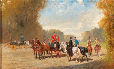 Alexander von Bensa - 19th Century Paintings