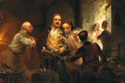 Alois Hans Schram (Schramm) - Gemälde des 19. Jahrhunderts