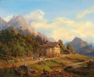 Anton Schiffer - 19th Century Paintings
