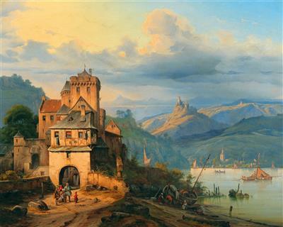 August Wilhelm John - 19th Century Paintings