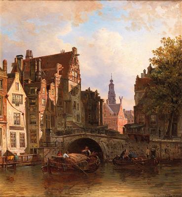 Elias Pieter van Bommel - 19th Century Paintings