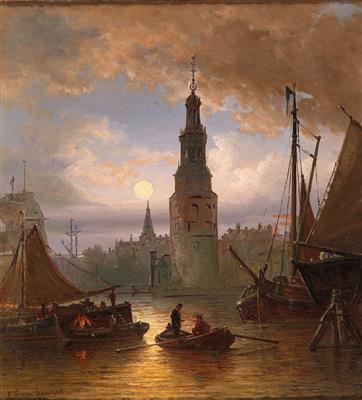Elias Pieter van Bommel - Gemälde des 19. Jahrhunderts