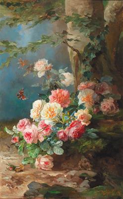 Franz Xaver Birkinger - 19th Century Paintings