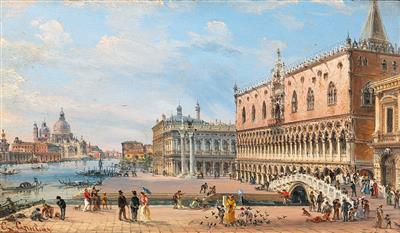 Giovanni Grubacs (Grubas) - 19th Century Paintings