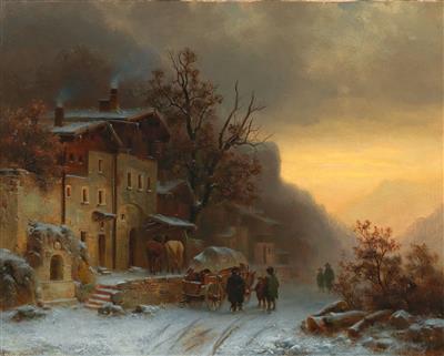 Heinrich Höfer - 19th Century Paintings