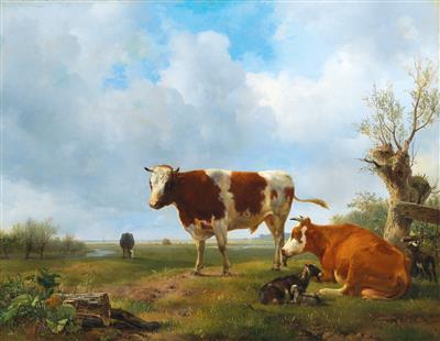 Hendrik van de Sande Bakhuyzen (Backhuijzen) - Gemälde des 19. Jahrhunderts