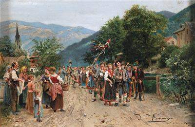 Johann Hamza - Gemälde des 19. Jahrhunderts