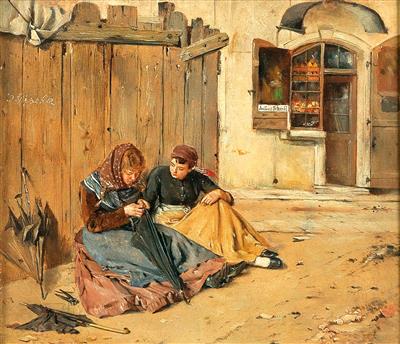 Josef Gisela - 19th Century Paintings