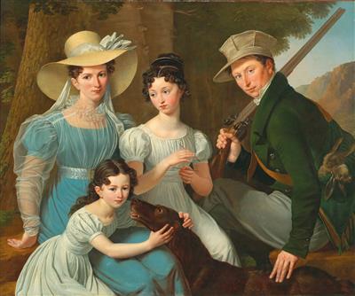 Künstler um 1830 - Gemälde des 19. Jahrhunderts