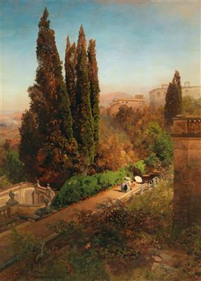 Oswald Achenbach - 19th Century Paintings