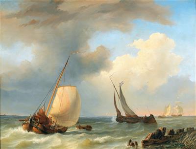 Pieter Arnoit Dyxhoorn - 19th Century Paintings