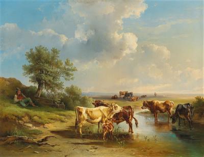 Edmund Mahlknecht - Ölgemälde und Aquarelle des 19. Jahrhunderts
