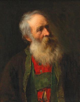 Franz von Defregger  attributed - Dipinti a olio e acquarelli del XIX secolo