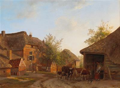 Andries Cz. Wiemans - 19th Century Paintings and Watercolours