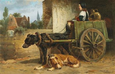 Henriette Ronner (neé Knip) - Obrazy 19. století