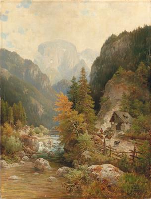 Ludwig Sckell - 19th Century Paintings and Watercolours