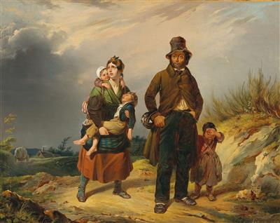 Österreichischer Künstler um 1850 - Ölgemälde und Aquarelle des 19. Jahrhunderts