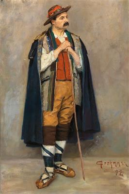 Reinhold Grohmann - Dipinti a olio e acquarelli del XIX secolo