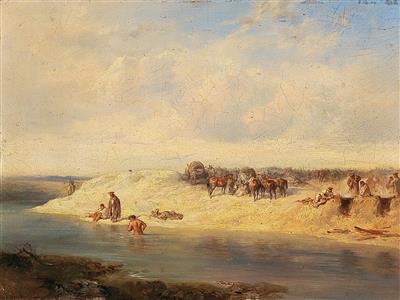 August von Pettenkofen - Gemälde des 19. Jahrhunderts