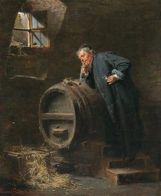 Eduard von Grützner - Obrazy 19. století