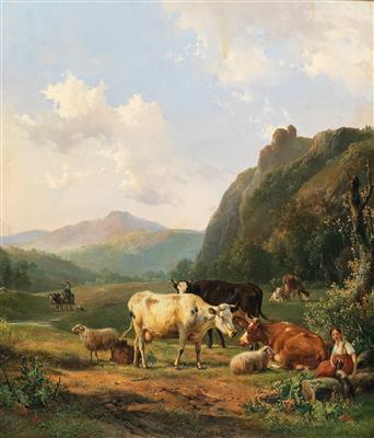 Hendrik van de Sande Bakhuyzen - 19th Century Paintings