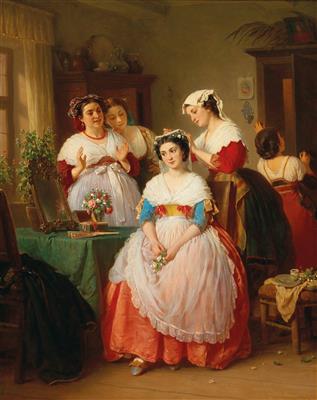 Konstantin Johann Franz Cretius - 19th Century Paintings