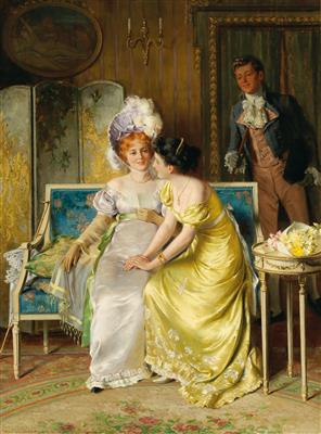 Max Volkhart - 19th Century Paintings
