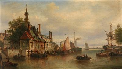 Elias Pieter van Bommel - 19th Century Paintings and Watercolours