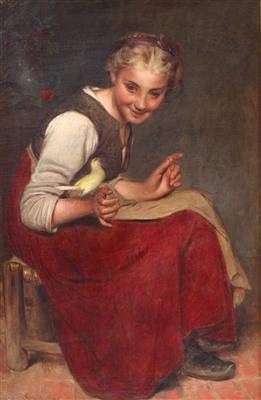 Philibert Leon Couturier - Dipinti a olio e acquarelli del XIX secolo
