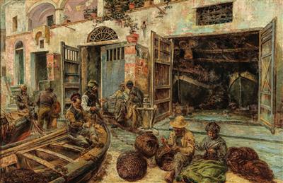 Vincenzo Caprile - Ölgemälde und Aquarelle des 19. Jahrhunderts
