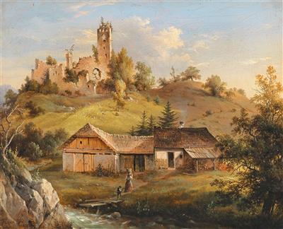 Vinzenz Kreuzer - 19th Century Paintings and Watercolours
