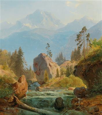 Albert August Zimmermann - Ölgemälde und Aquarelle d. 19. Jh.