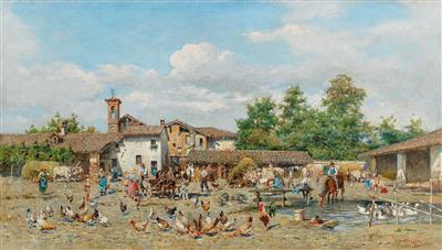 Enrico Bartezago - 19th Century Paintings and Watercolours