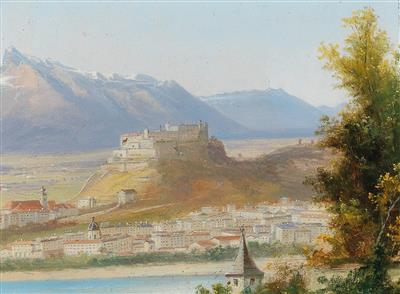 Hubert Sattler - Dipinti a olio e acquarelli del XIX secolo