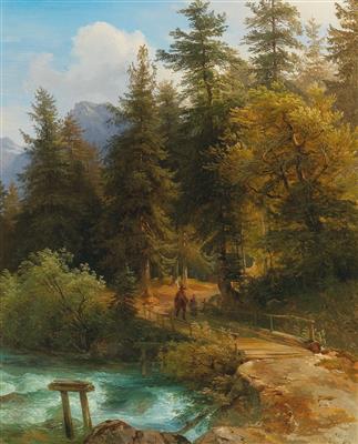 Josef Höger - Dipinti a olio e acquarelli del XIX secolo