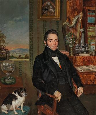 Leopold Fertbauer - Dipinti a olio e acquarelli del XIX secolo