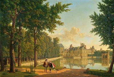 Alexandre Louis Robert Millin du Perreux - 19th Century Paintings