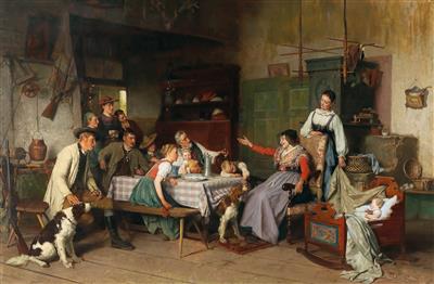 Theodore Gerard - Gemälde des 19. Jahrhunderts
