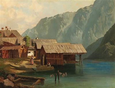 Künstler um 1860 - Ölgemälde und Aquarelle d. 19. Jh.